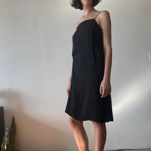 Sleeveless Cupro Dress
